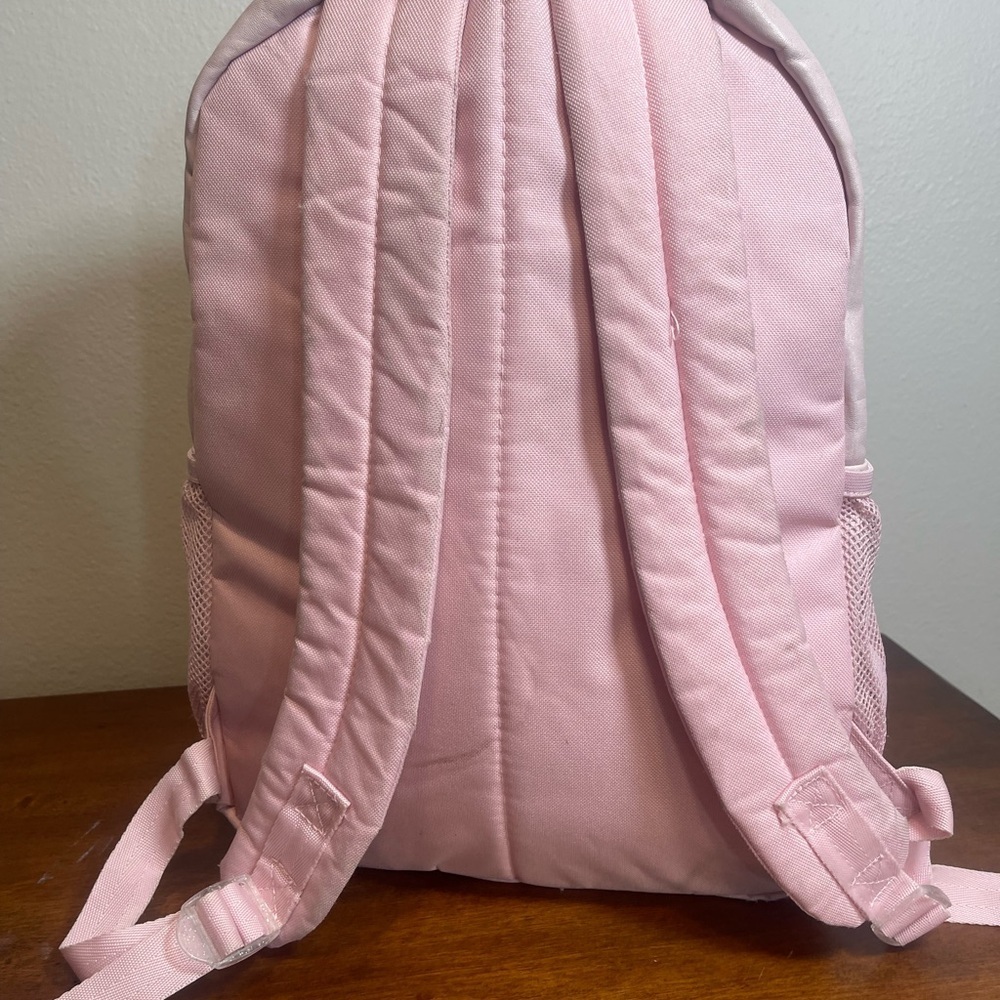 Girls Justice Pink Unicorn Sequin Backpack 16" School Book Bag Kids Reversible - Picture 9 of 12
